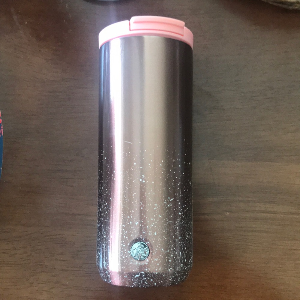 Starbucks Pink Rose Gold Stainless Tumbler, 12 Oz